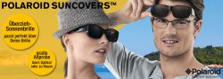 Die Polaroid Suncovers. Die Überzieh-Sonnenbrille für Brillenträger für 18,95€ @brillen-butler (idealo: 43,95€)
