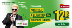 o2 Netz: Smartmobil Allnet-Flat mit 1GB LTE Datenflat für 12,99 € mtl. @ Smartmobil