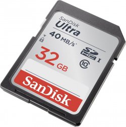 SANDISK SDHC Speicherkarte Ultra 32 GB Class 10 UHS-I für 9,00 € (14,58 € Idealo) @Media Markt