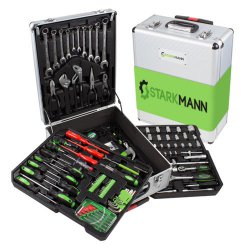 STARKMANN Greenline 225-teiliger Alu Werkzeug-Trolley für nur 69,99€ [idealo: 119€] @eBay