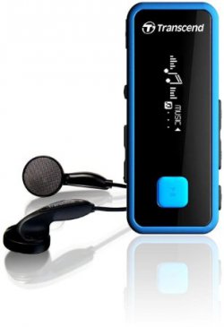 Transcend TS8GMP350B / Outdoor MP3 und Fitness-Tracker mit Radio für 32,99€ VSK-frei [idealo 39,89€] @Amazon