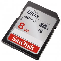 Amazon: SanDisk Ultra SDHC 8GB UHS-I Class 10 Speicherkarte für nur 2,89 Euro statt 12,28 Euro bei Idealo