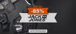 Bis zu 85% Rabatt auf Jack & Jones Bekleidung + Gutschein für versandkostenfreie Bestellung @Kapatcha