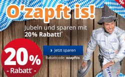 Oktoberfest bei autoteile24: 20% Gutschein auf fast Alles!