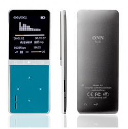 ONN W7 Multifunktionaler MP3-Player (8GB, microSDHC, 70h Spielzeit…) + $5 Gutschein für $25.12 (22,86€) statt $32.11 (29,22€)