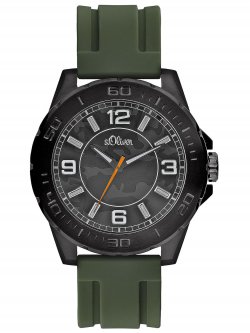 s.Oliver Herren-Armbanduhr SO-2221-PQ für 37,79 € (89,95 € Idealo) @Amazon