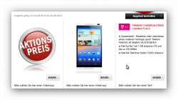 Telekom CombiCard Data Mobil S (1GB Flat inkl. LTE) für 9,95€ mtl. + Huawei Media Pad M1 für 0€ @24mobile