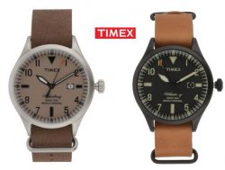 Timex Waterbury TW2P64700 Herren Armbanduhr mit Lederarmband für 39,95 € inkl. Versand [ Idealo 79,90 € ] @ Zalando