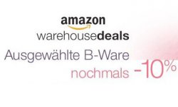 10% Rabatt auf Amazon Warehouse Deals (aus 18 Rubriken) @Amazon.de
