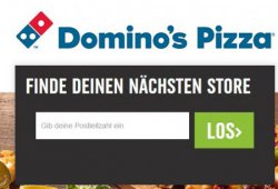 10€ Pizza Gutschein mit einem MBW von 25€ @Dominos