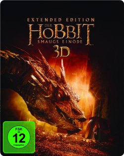 [Blu-ray 2D/3D] Der Hobbit: Smaugs Einöde Extended Edition für 19,19 € [ Idealo 32,95 € ] @Amazon