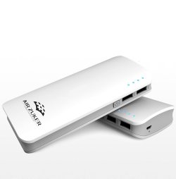 Amazon: Air Zuker 15000mAh Dual USB Power Bank mit LED-Taschenlampe durch Gutschein für nur 19,99 Euro statt 24,99 Euro