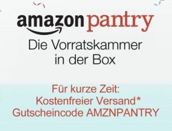 Amazon Pantry: Produkte für den täglichen Bedarf versandkostenfrei bestellen