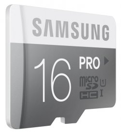 Amazon: Samsung Memory 16GB PRO MicroSDHC UHS-I Grade 1 Class 10 Speicherkarte für nur 8,99 Euro statt 13,94 Euro bei Idealo