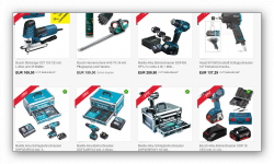 Bis zu 50% Rabatt auf Werkzeug, Heim und Auto im eBay Flash Sale, z.B. Makita Akku-Bohrschrauber DDF343RYX3 für 185€
