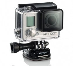 [Generalüberholt] GoPro Actionkamera Hero 3+ Silver Cam HD WiFi  für 215,- € inkl. Versand [ Idealo 269,- € ] @eBay
