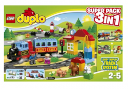 Spielemax.de: LEGO Duplo 66494 Eisenbahn Super Pack 3in1 inkl. Versand für 55 € statt 79 €
