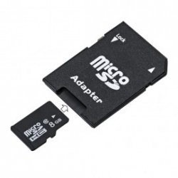 8GB micro SD Karte (Klasse 10) plus SD Adapter für nur 1€ Versandkosten @Zapals