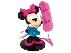 Amazon: DSC-Zettler Disneyphone Minnie Mouse Schnurgebundenes Telefon durch Gutschein nur 10 Euro statt 27,90 Euro bei Idealo