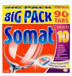 (Amazon) Somat 10 Big Pack – 450 Stück Geschirrspültabs als Bruchware für 22,22€ , Vergleichspreis A-Ware 90 Stk – 19,70 €