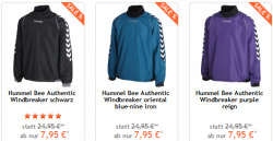 Sportbedarf: Hummel Bee Authentic Windbreaker für nur 7,95 Euro statt 23,00 Euro bei Idealo