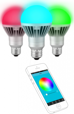 Technaxx LED RGB App-Lampe für 19,99 € (31,95 € Idealo) @Notebooksbilliger