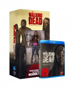 The Walking Dead – Die komplette dritte Staffel inkl. Michonne Figur (Blu-ray) für 39,97 € (85,90 € Idealo) @Amazon