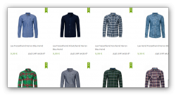 Verschiedene Lee Herren-Hemden für je 9,99€ VSK-frei [idealo 18,46€] @Outlet46