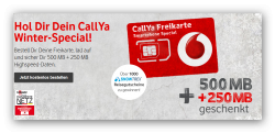 Vodafoen CallYa Prepaid Karte kostenlos bestellen