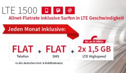 Weltbild O2 : monatlich. kündbar 19,90€ für 3GB LTE, Festnetz- Mobilfunk- SMS Flat Ausland 100MB …