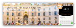 Wien: 2 Tage im 3* Sterne-Design-Hotel inkl. Frühstück für effektiv 4,50€