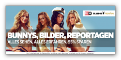12 Monate BILDplus Digital und Playboy inkl. BUNDESLIGA bei BILD für 49,- € statt 107,- € @ BildPlus