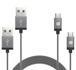 [2-Pack] Syncwire Micro USB Kabel Nylon für 5,99€ [Prime kostenloser Versand] @Amazon