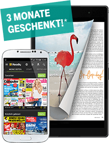 3 Monate kostenlos Zeitschriften Flatrate Readly für Telekom-Kunden