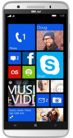 Amazon.fr: BLU Windows HD LTE + Dual-Sim Smartphone für 84,75€ (PVG: 124,99€)