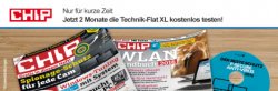 CHIP.de verschenkt: 2 Monate kostenlose Technik-Flat XL