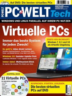 PC-WELT Sonderheft Tech – Virtuelle PCs – kostenlos downloaden statt 9,90 Euro