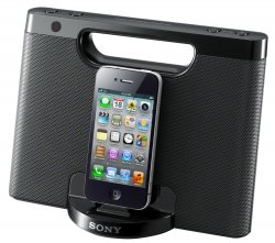 Sony RDP-M7iPN Lautsprecher mit iPhone/iPod Dock für 29,99 € (44,75 € Idealo) + Alles Versandkostenfrei @Notebooksbilliger
