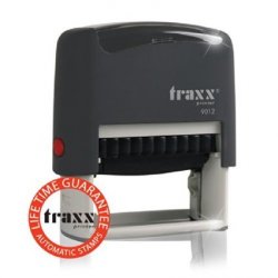Traxx 4-zeiligen Stempel für 0,01 € oder 5-zeiligen Stempel für 0,99 € zzgl. Versand [ Idealo ab 11,69 € ] @ Amazon