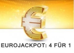 4 Felder EuroJackpot mit Gutscheincode für 2 € statt 8,50 € @Lottoland
