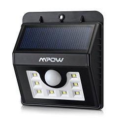 Amazon: MPOW Solar Aussenlicht mit Bewegungsmelder durch Gutschein für nur 15,03 Euro statt 18,79 Euro