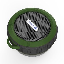 Amazon: Patuoxun wasserdichter stoßfester Bluetooth Lautsprecher mit Saugnapf durch Gutschein für nur 15,99 Euro statt 22,99 Euro