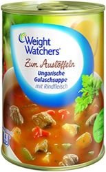 Bis zu 50% Rabatt auf Lebensmittel bei Amazon.de z.B Weight Watchers Ungarische Gulaschsuppe ( 6 x 400 ) für 4,77€ [idealo 17,33€]