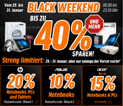 Black Weekend @Notebooksbilliger z.B. Intenso 64GB Speed Line USB 3.0 Stick für 11,32 € (19,79 € Idealo)