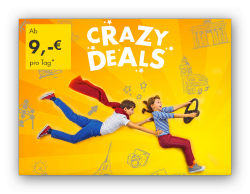 Europcar: Crazy Deals mit bis 20 % Rabatt – Mietwagen ab 9 €/ pro Tag