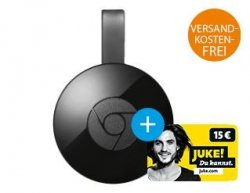 Google Chromecast 2 + 15,- € Guthaben Juke ab 34,- € inkl. Versand @MediaMarkt / Saturn