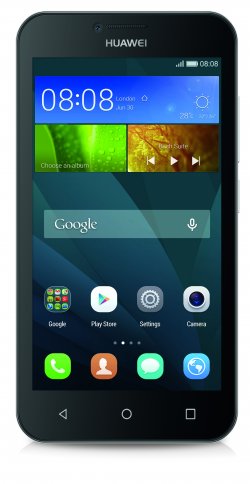 Huawei Y5 4,5 Zoll Android 5.1.1 LTE Smartphone in weiss für 77,00 € (98,20 € Idealo) @Notebooksbilliger