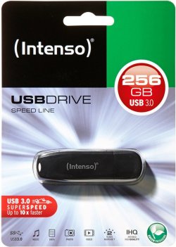 Intenso 256GB Speed Line USB 3.0 Stick mit Gutscheincode für 33,42 € (69,83 € Idealo) @Notebooksbilliger