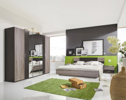Komplett Schlafzimmer in Eichenfarben für 249,00 € statt 663,00 € mit Gutscheincode versandkostenfrei @XXXLShop