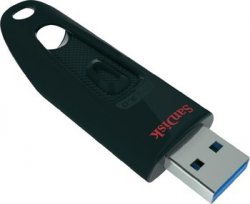 Sandisk Ultra USB 3.0 64GB ( bis zu 100 MBit/s ) für 15,- € [ Idealo 21,49 € ] @ Amazon & Saturn